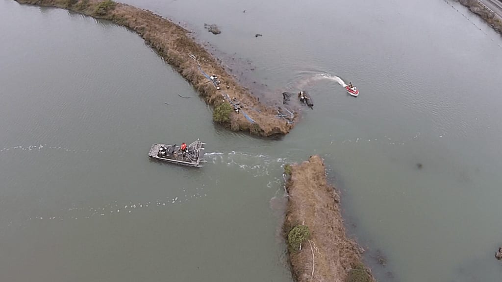 Humboldt Bay Levee Breach Plug