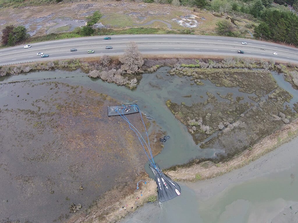 Humboldt Bay Levee Breach Plug