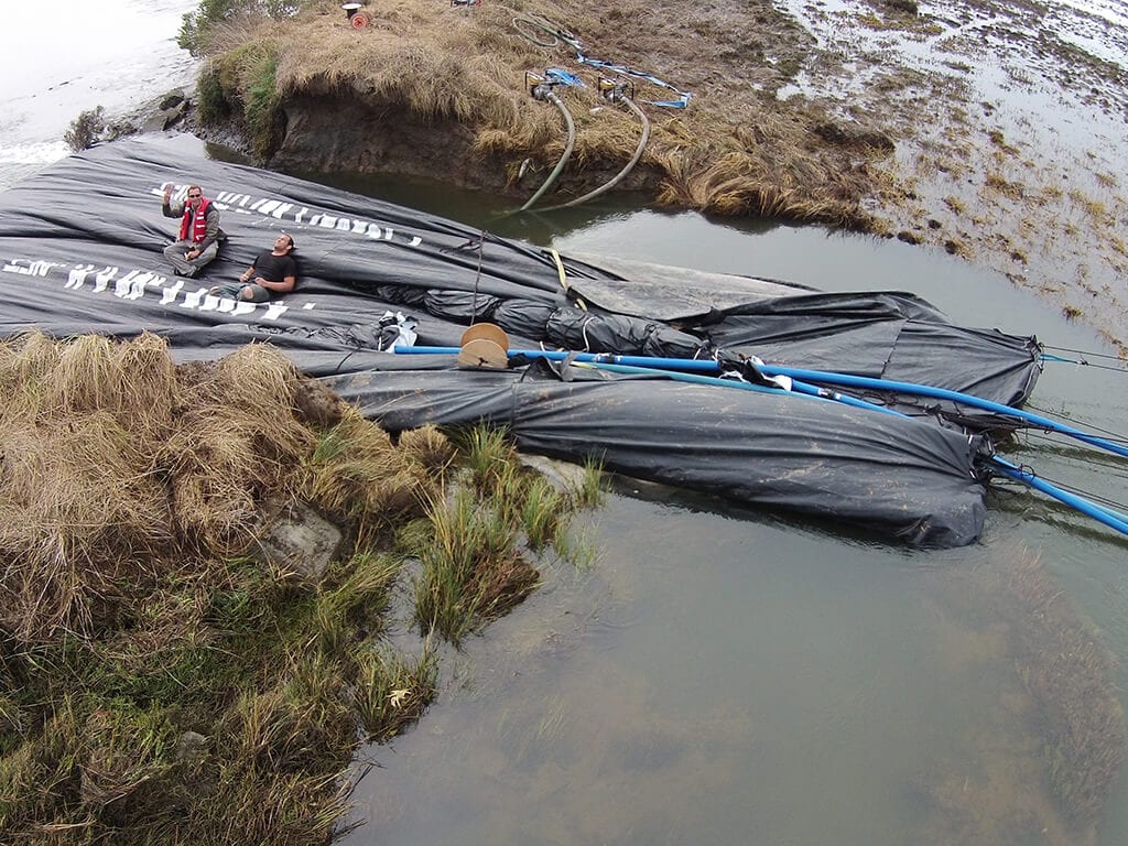 Humboldt Bay Levee Breach Plug