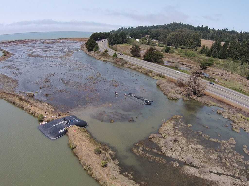 Humboldt Bay Levee Breach Plug