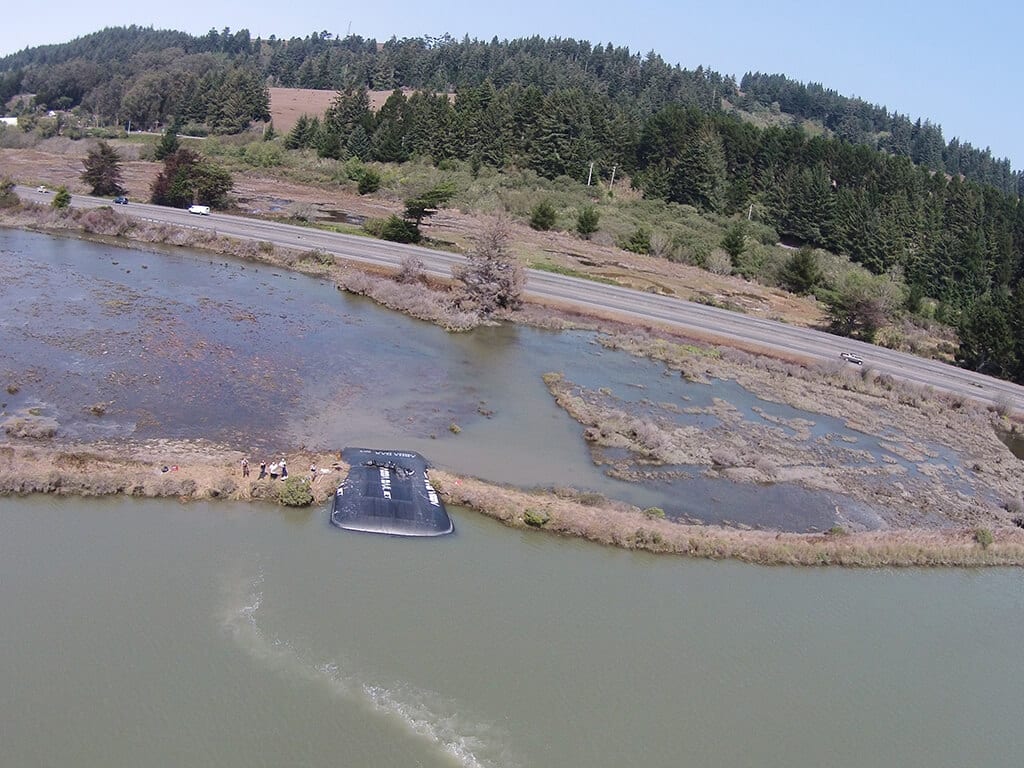 Humboldt Bay Levee Breach Plug