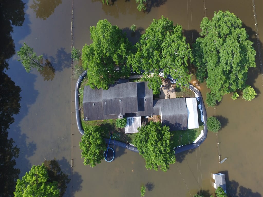 Homeowner Flood Control – Rosharon TX 2016