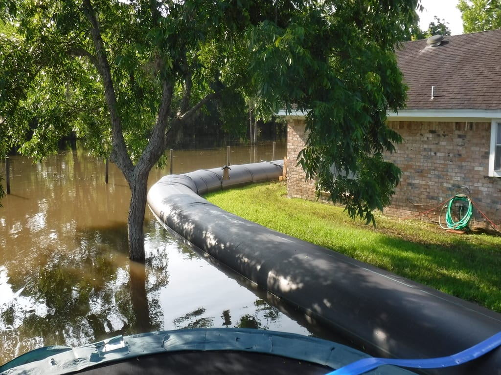 Homeowner Flood Control – Rosharon TX 2016