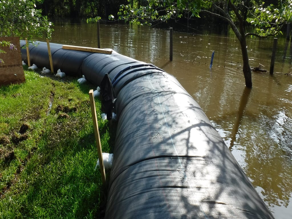 Homeowner Flood Control – Rosharon TX 2016