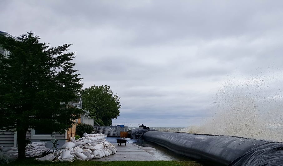 AquaDams as Flood Control Barriers