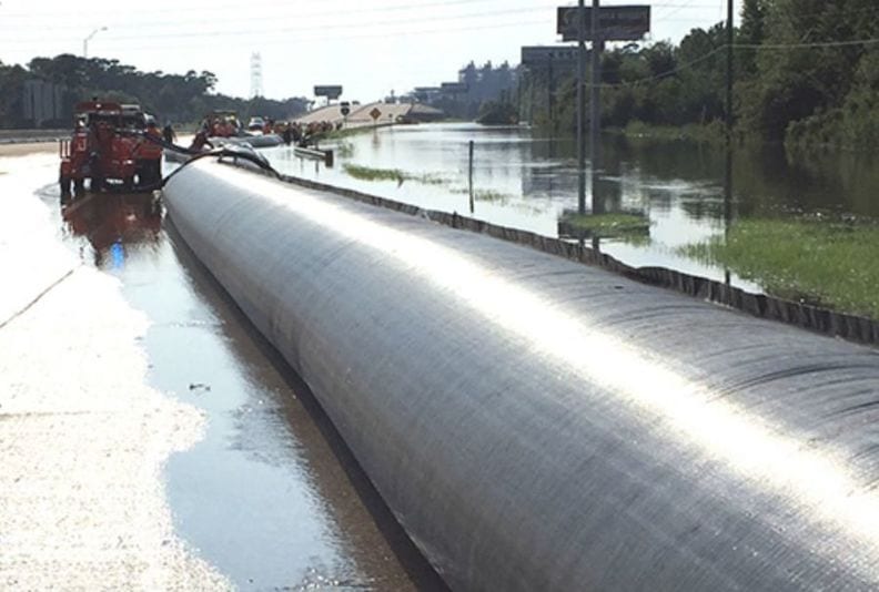 AquaDams as Flood Control Barriers