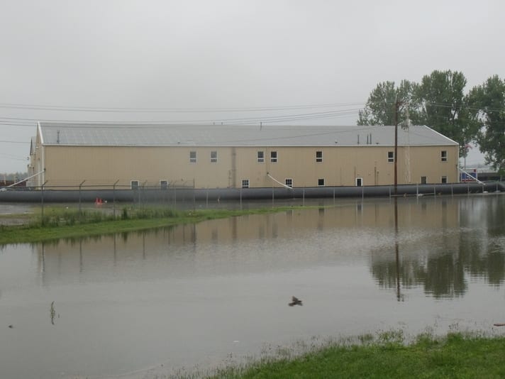 AquaDams as Flood Control Barriers