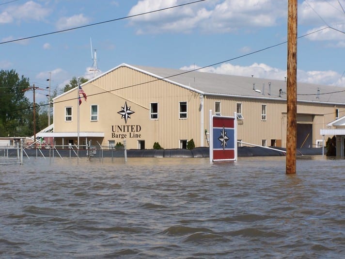 AquaDams as Flood Control Barriers