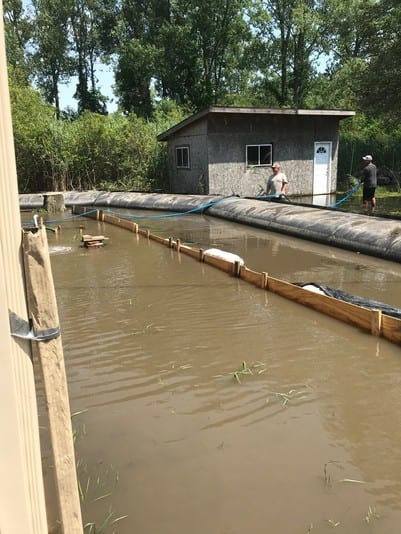 AquaDams as Flood Control Barriers