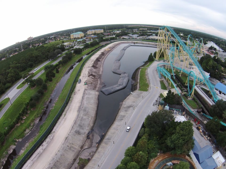 12ft AquaDams at Orlando SeaWorld, 2015