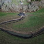 Jacoby Creek Bank Washout, Isolation with AquaDams